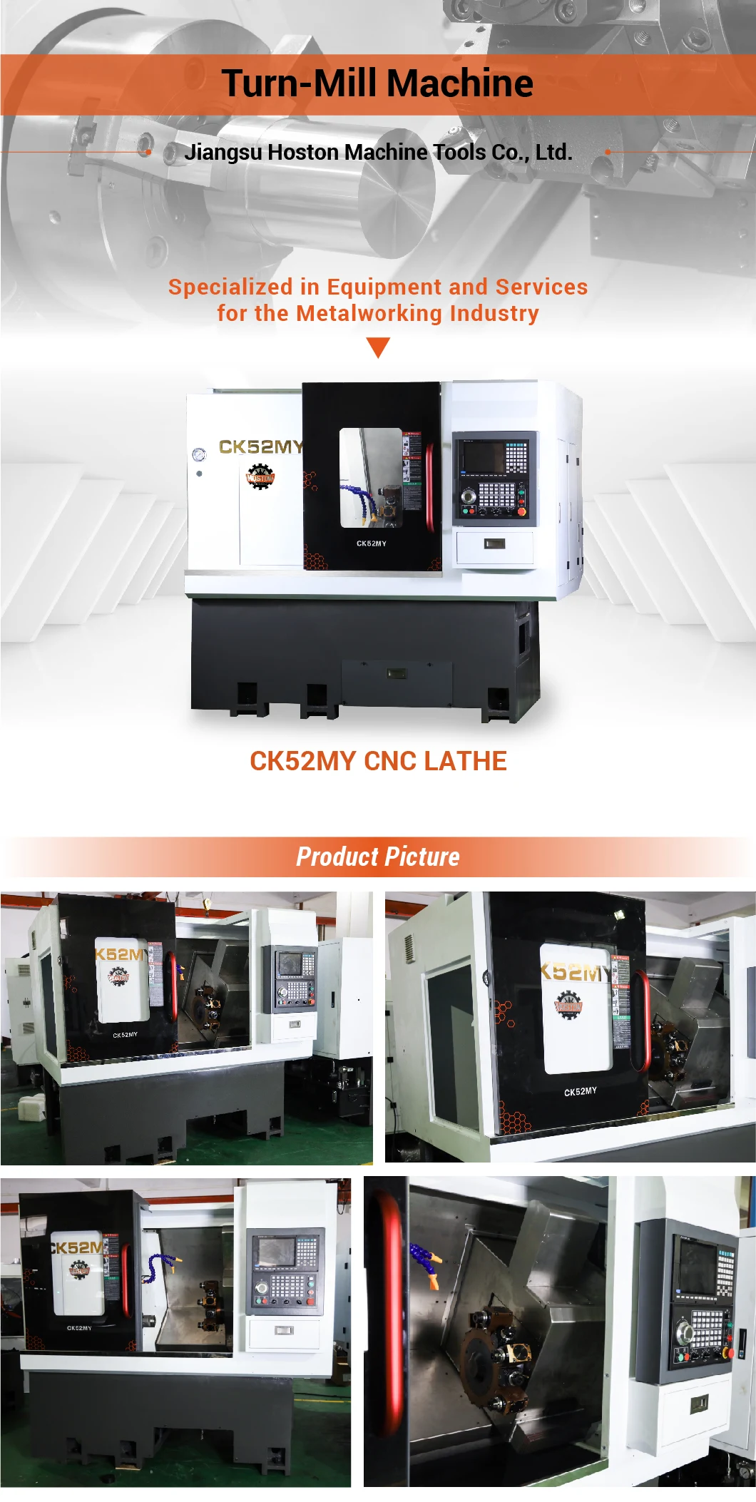 CNC Lathe Milling Machine Metal Lathe CNC Machine Turn Mill CNC Turning Machine Center