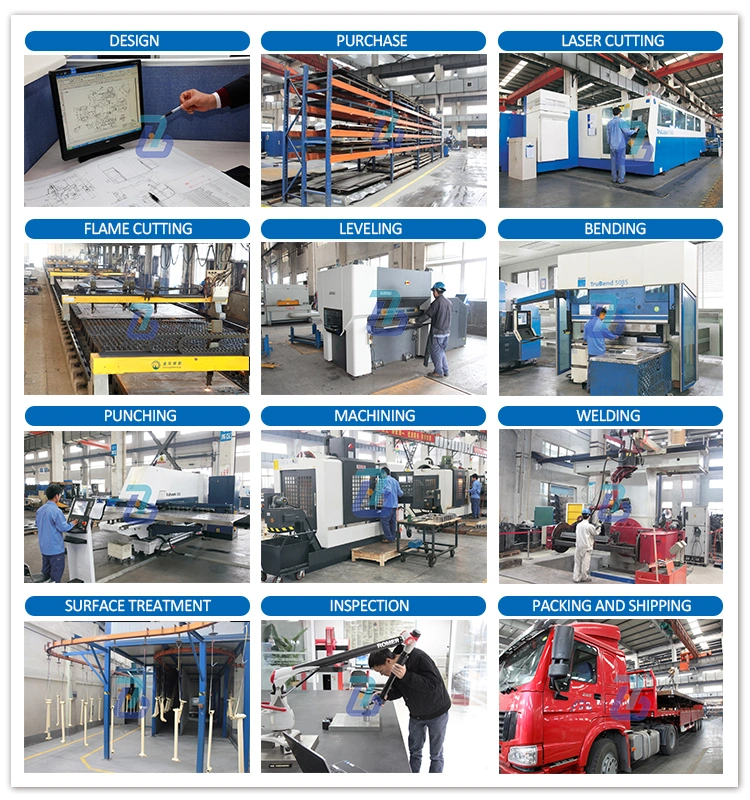 Welding Steel Structure Sheet Metal Fabrication Machinery Part